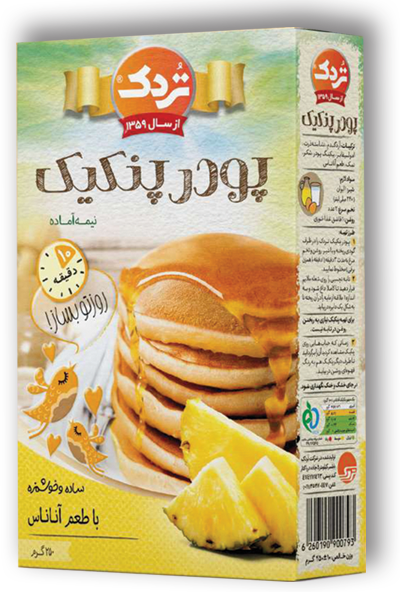 پودر پنکیک با طعم  آنانـاس