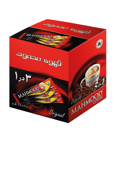 کافی میکس 3 در 1 محمود جعبه 20 عددی