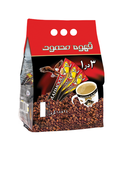 کافی میکس 3 در 1 محمود پاکت 24 و 48 عددی