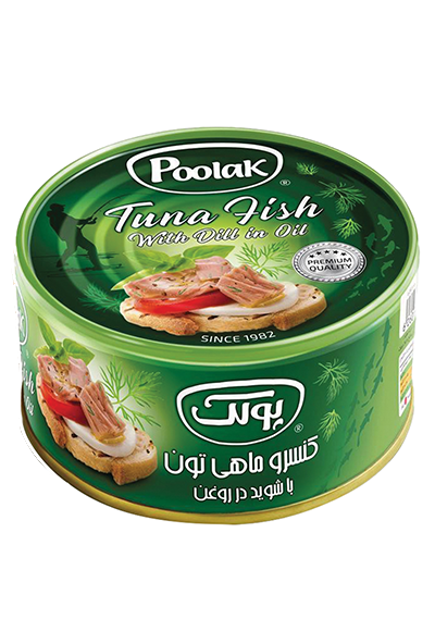 کنسرو ماهی تن با شوید در روغن