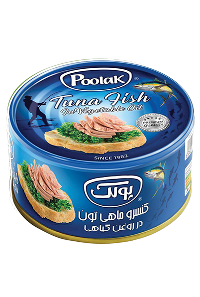 کنسرو ماهی تن در روغن گیاهی 
